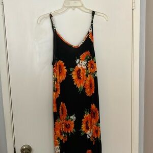 Grecerelle maxi dress with sunflower Medium